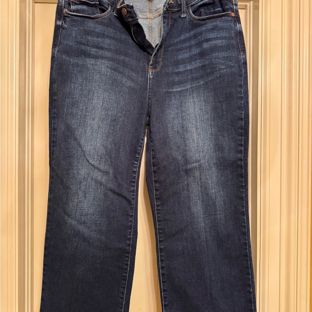 Judy Blue Wide Leg Blue Jeans